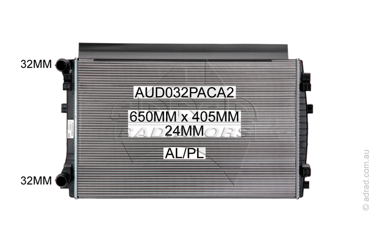 RADIATOR - Audi A3 8V '13- 1.4ltr Turbo Petrol (HATCHBACK) - NC944M