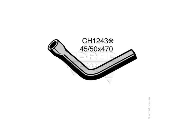 Radiator Hose - FORD F100 / F150 '78-92 5.8ltr V8 Outlet Hose - CH1243