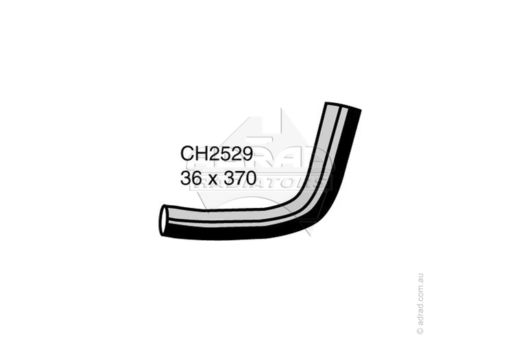 Radiator Hose - LANDCRUISER UZJ100R 4.7L V8 Man/Auto Top Hose - CH2529