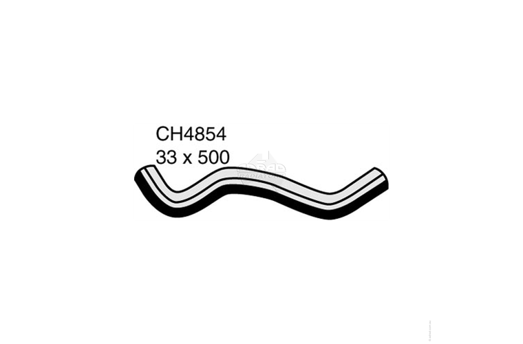 Radiator Hose - NISSAN PATROL GU 3.0L Trb Dsl Man/Auto Top Hose - CH4854