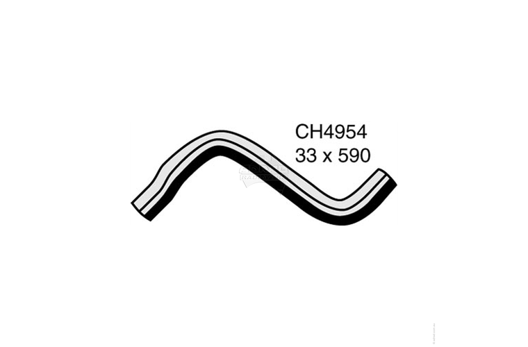 Radiator Hose - HOLDEN BARINA TK 1.6L Auto Bottom Hose - CH4954