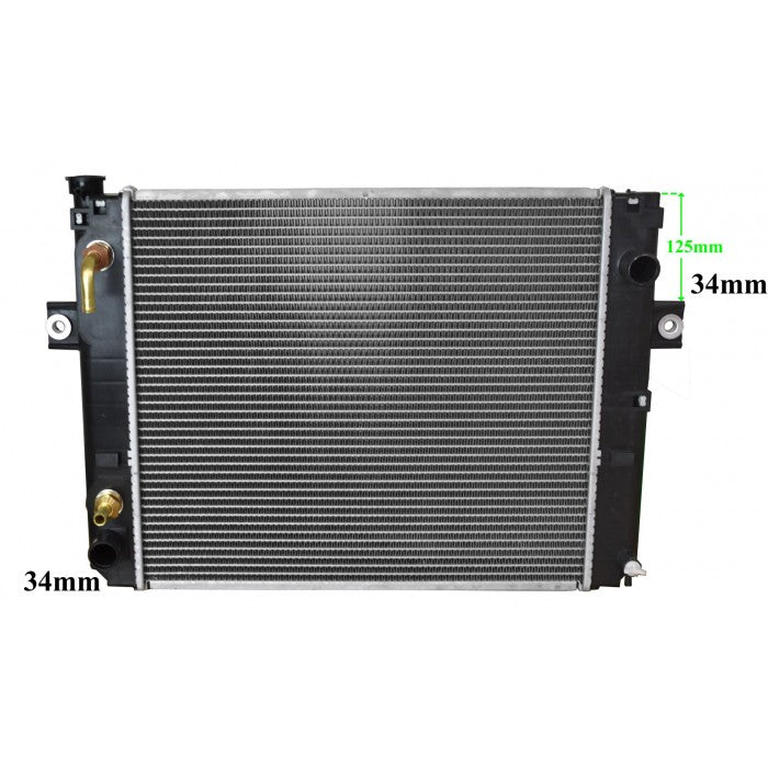 Radiator Assembly - SQ Core: 500x430x36 H/P: 446x58/58 To Suit Ya - FO003