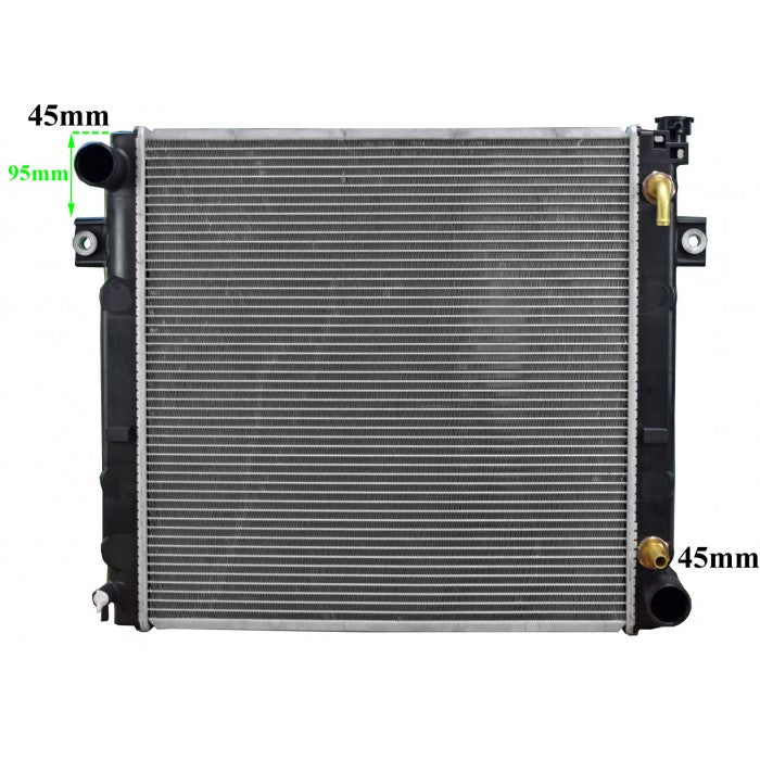 Radiator Assembly - SQ Core: 525x528x56 H/P: 544x74/74 To suit TC - FO021