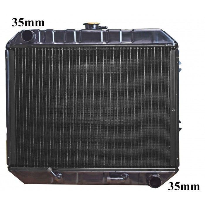 Radiator Assembly - BC Core: 360x485x4R To Suit Mitsubishi O/C Pipe Siz - FO070