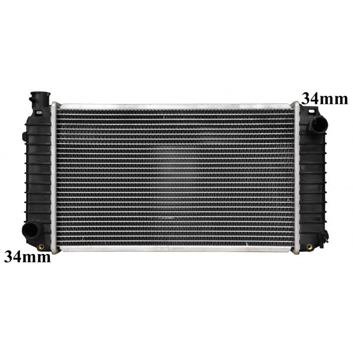 Radiator Assembly - SQ Core: 480x278x84 H/P: 307x114/114 To Suit - FO107