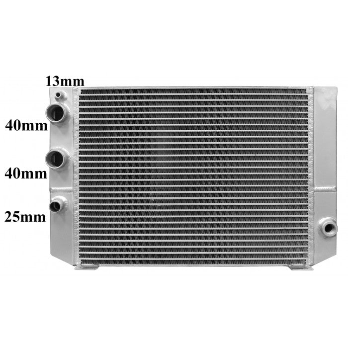 Radiator Assembly - BP Core: 570x400x65 To Suit Linde Forklift - Radiator and Oil - FO115
