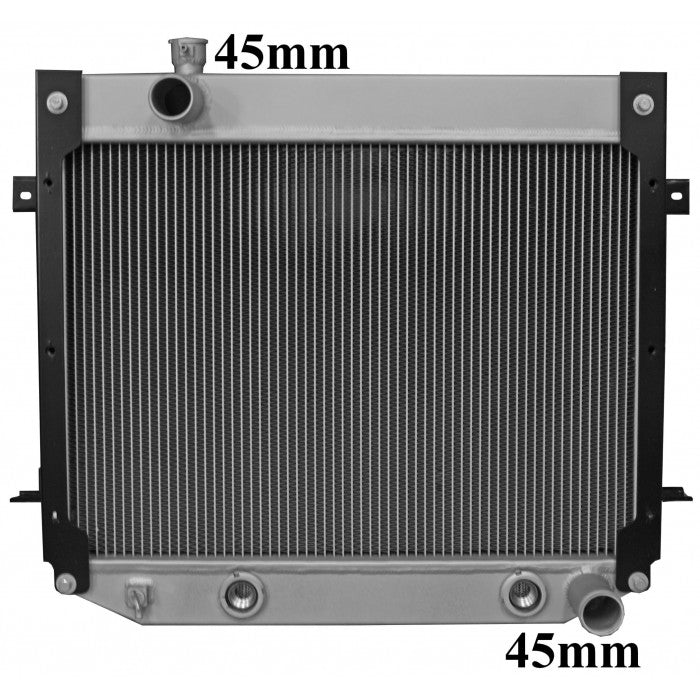 Radiator Assembly - Core: 450x635x75 To Suit Clarke - FO123AA