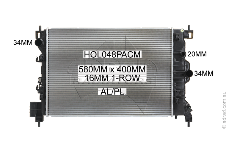 HOL048PACM radiator