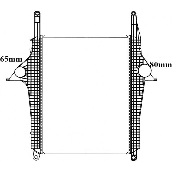 Intercooler - To SuitMAN, TGL / TGMCore: 533x712x64 - ICN191