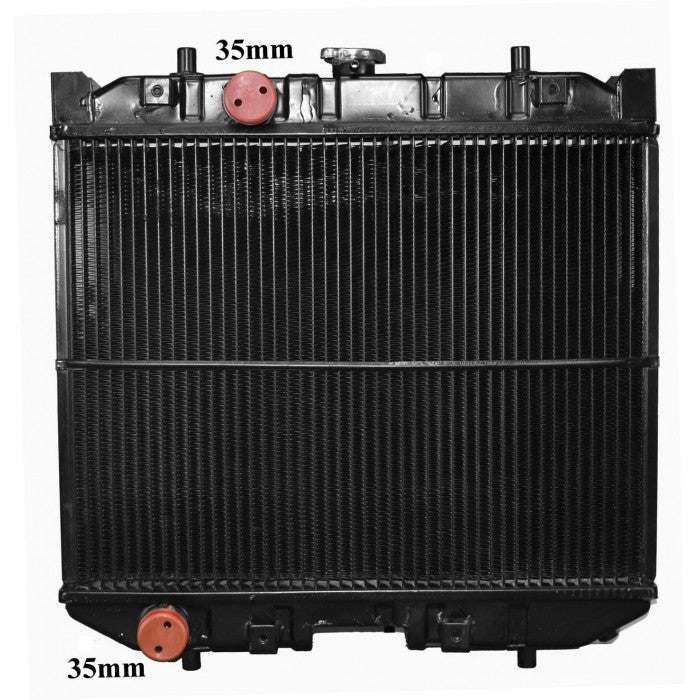 Radiator Assembly - BC Core: 350x450x35 To Suit Tractor Kubota L2600 / L2800 - IN020