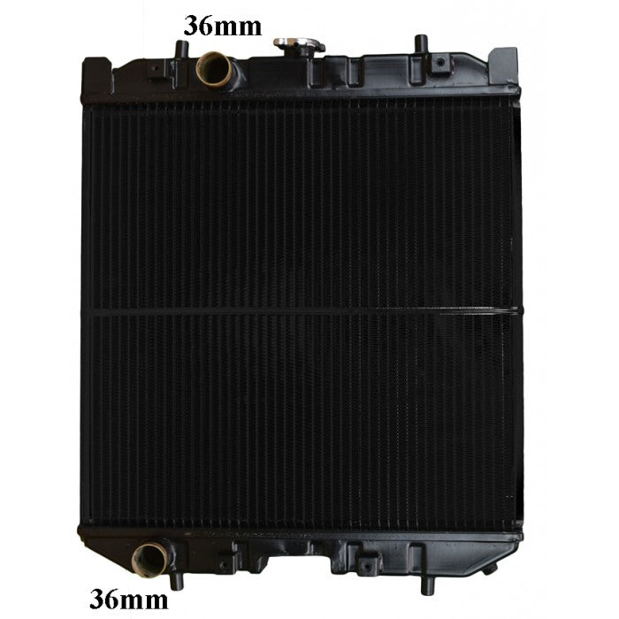 Radiator Assembly - BC Core: 450x450x35 To Suit Tractor Kubota L3830 / L4330 - IN023