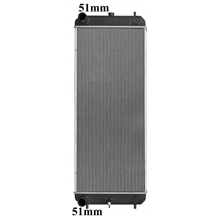 Radiator Assembly - Core: 1020x408x74 To Suit Hitachi Excavator Zaxis210-5 / Za - IN033
