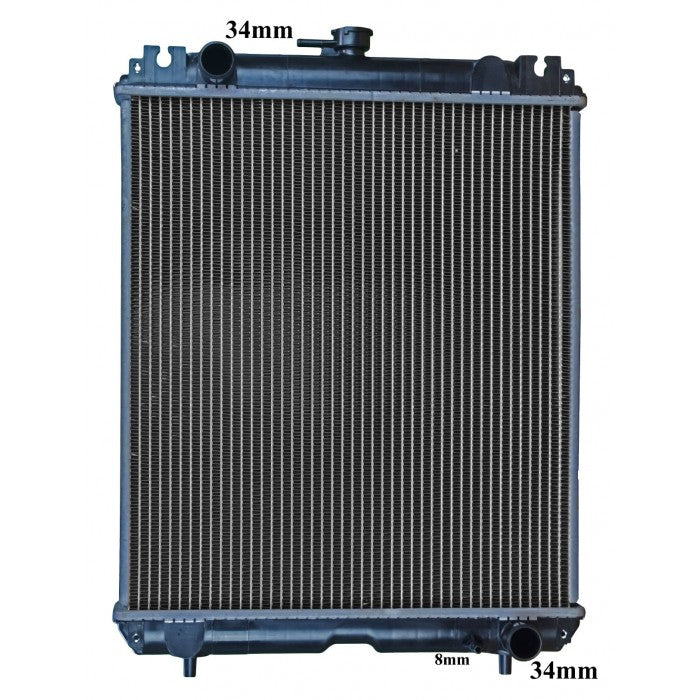 Radiator Assembly - Core: 500x448x48 H/P: 465x68/68 To Suit Ex - IN058