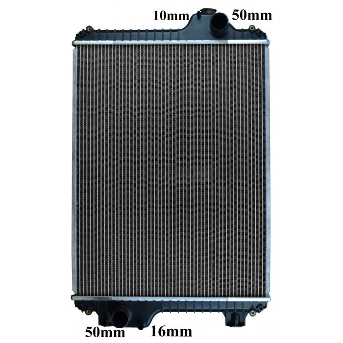Radiator Assembly - SQ Core: 706x528x128 H/P: 551x146/146 To Suit - IN068