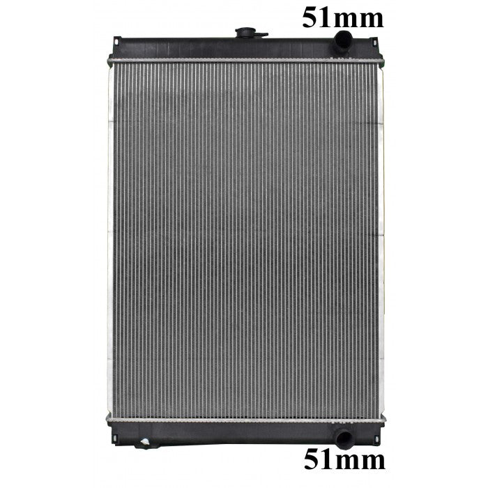 Radiator Assembly - Core: 950x729x56 H/P: 750x87/87 To Suit Ex - IN099