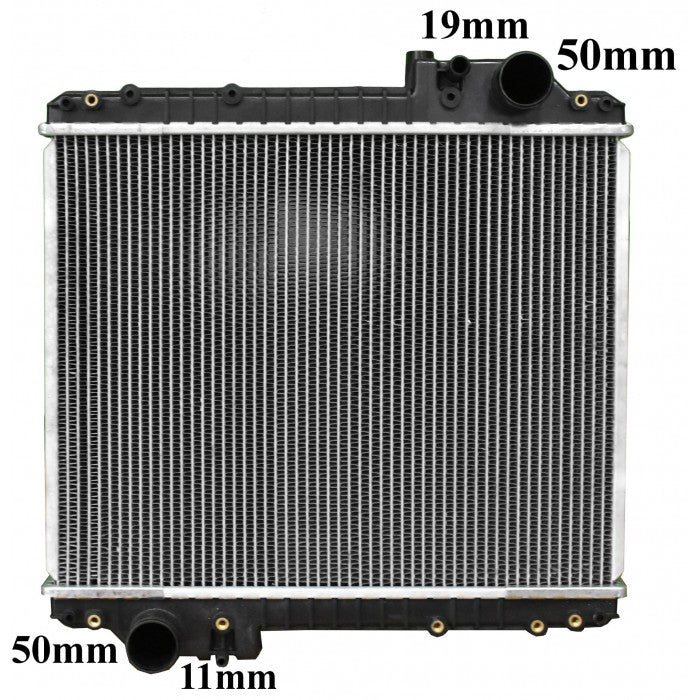 Radiator Assembly - Core: 430x530x106 H/P: 552x124/124 To Suit - IN158