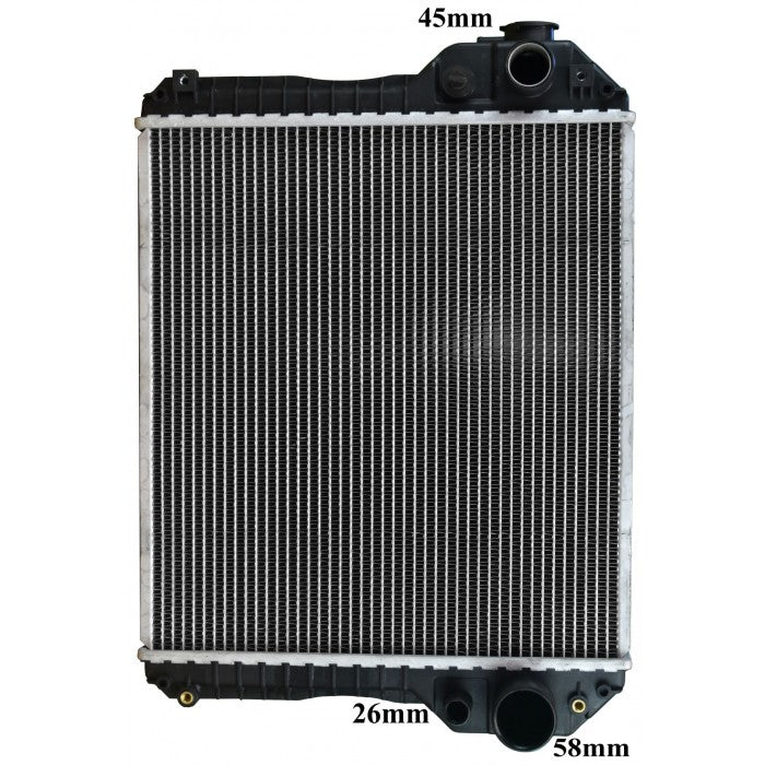 Radiator Assembly - SQ Core: 490x440x100H/P: 461x124/124To SuitTractorCase - IN170