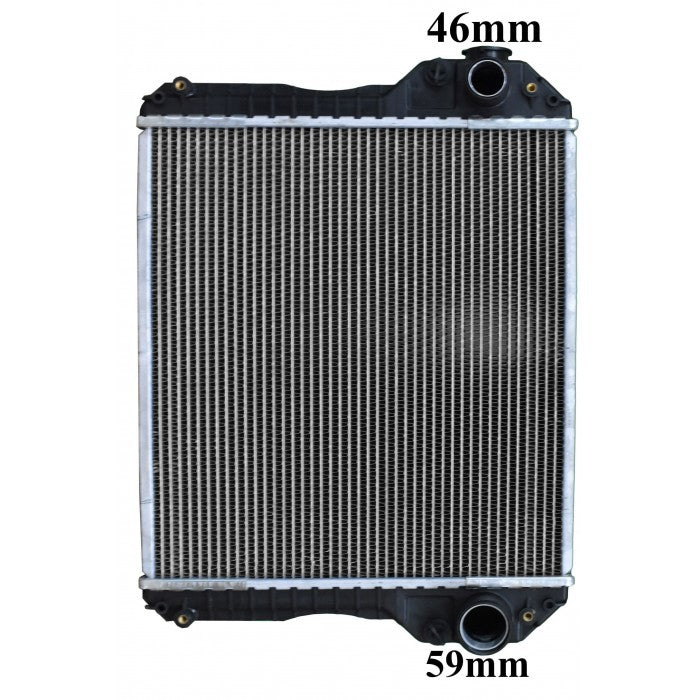 Radiator Assembly - SQ Core: 490x438x100 H/P: 461x124/124 To Suit - IN171