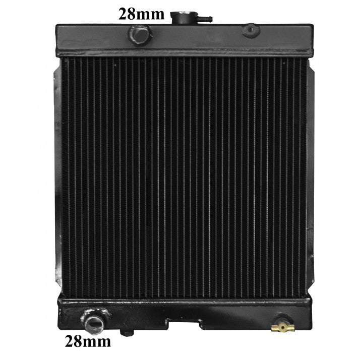 Radiator Assembly - Core: 375x406x32 To Suit Genie Boom Lift (Kubota Engi - IN184MA