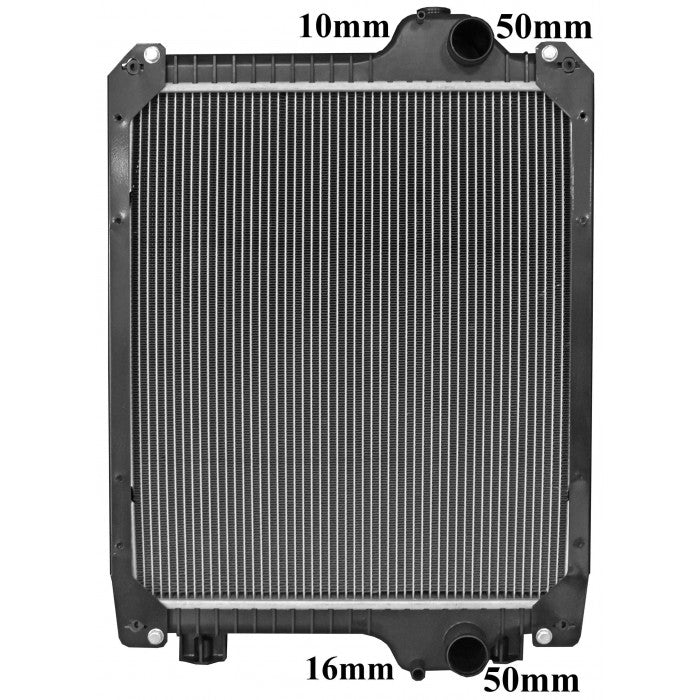Radiator Assembly - Size: 595x528x118 To Suit Case Tractor MXU100 Case Tra - IN205