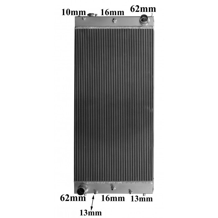 Radiator Assembly - BP Core: 1180x565x125 To suit Wheel LoaderHitachi ZW370 & - IN227