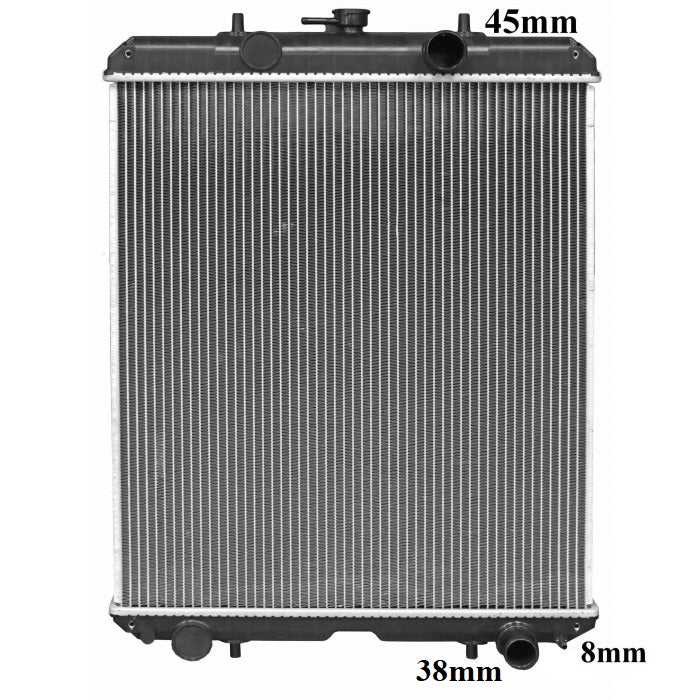 Radiator Assembly - Core: 605x518x48 H/P: 545x75/75 To Suit Mi - IN258