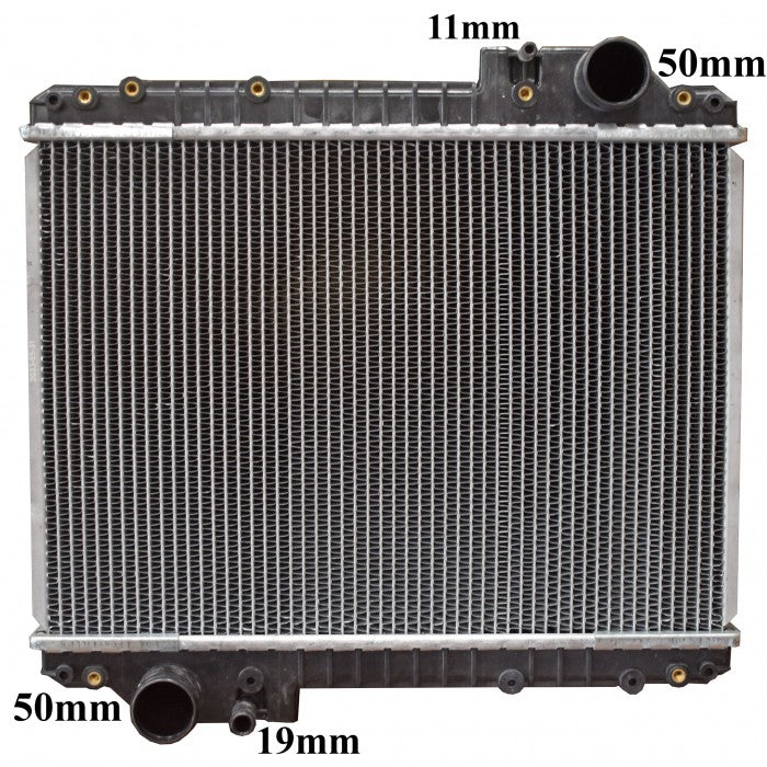 Radiator Assembly - Core: 385x528x106 HP: 522x124/124 To Sui - IN266