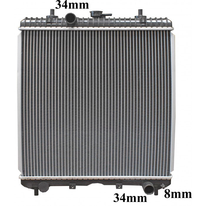 Radiator Assembly - Core: 485x498x56 To Suit Midi Excavator Kubota U55-4 - IN301
