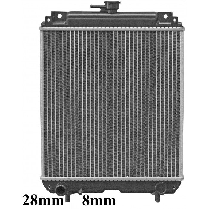 Radiator Assembly - Core: 375x351x36 H/P: 367x54/54 To Suit Ex - IN313