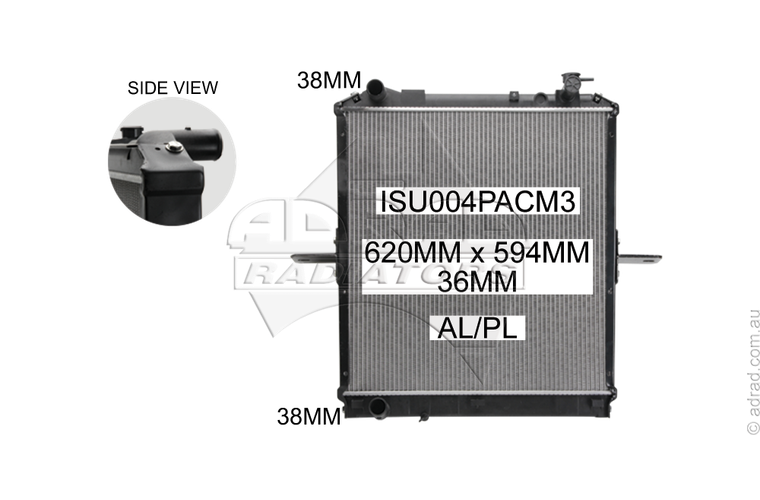 ISU004PACM3 radiator