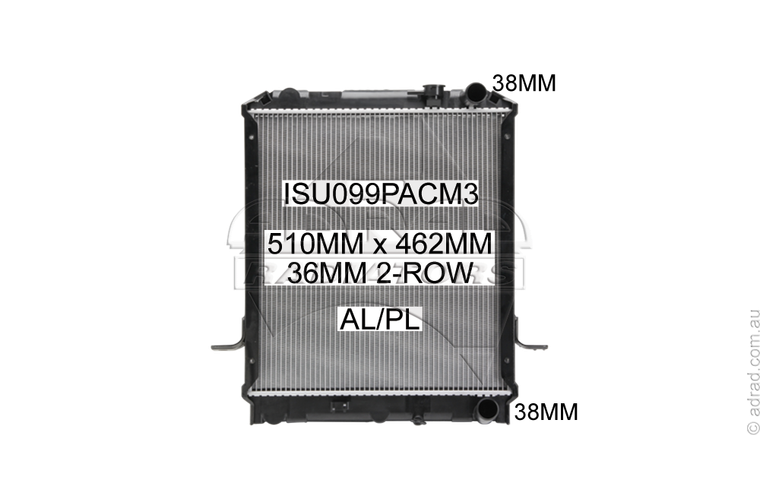 ISU099PACM3 radiator
