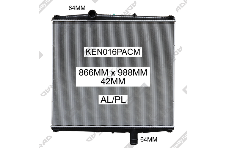 KEN016PACM radiator