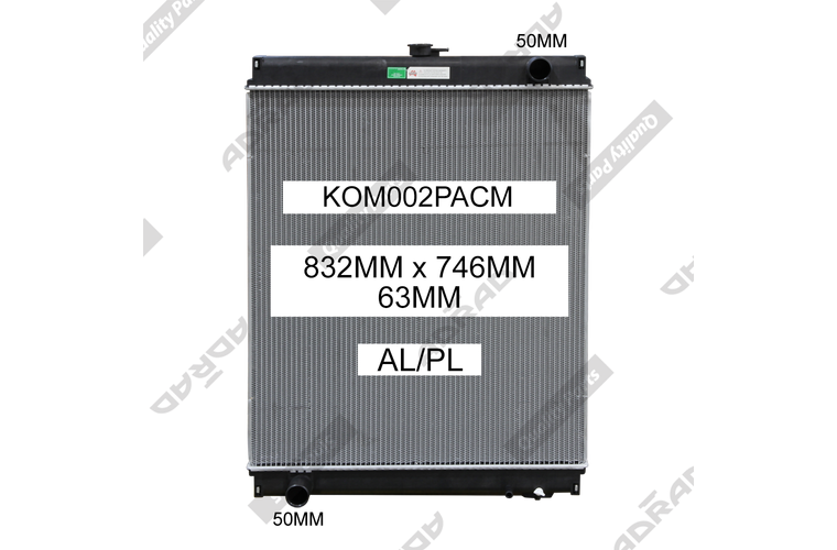 KOM002PACM radiator