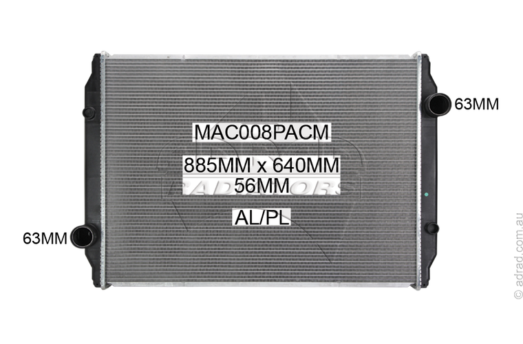 MAC008PACM radiator