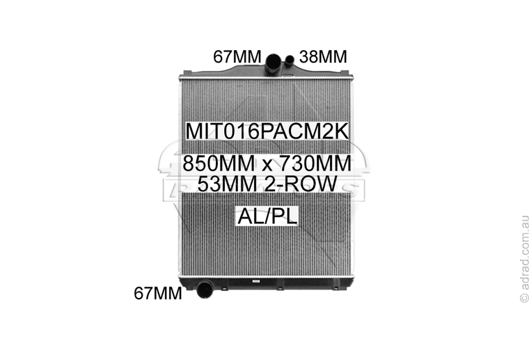 MIT016PACM2K radiator