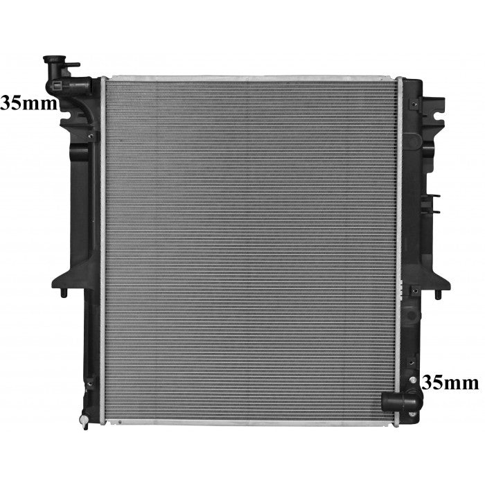 RADIATOR - Mitsubishi Triton MR / MQ '15-18 2.4ltr