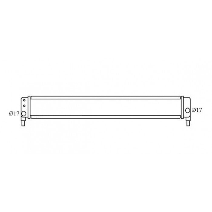 Radiator Assembly - To suit Toyota Prius ZVW30R Inverter '09-12 Core: 600x64x22&n - NC154M