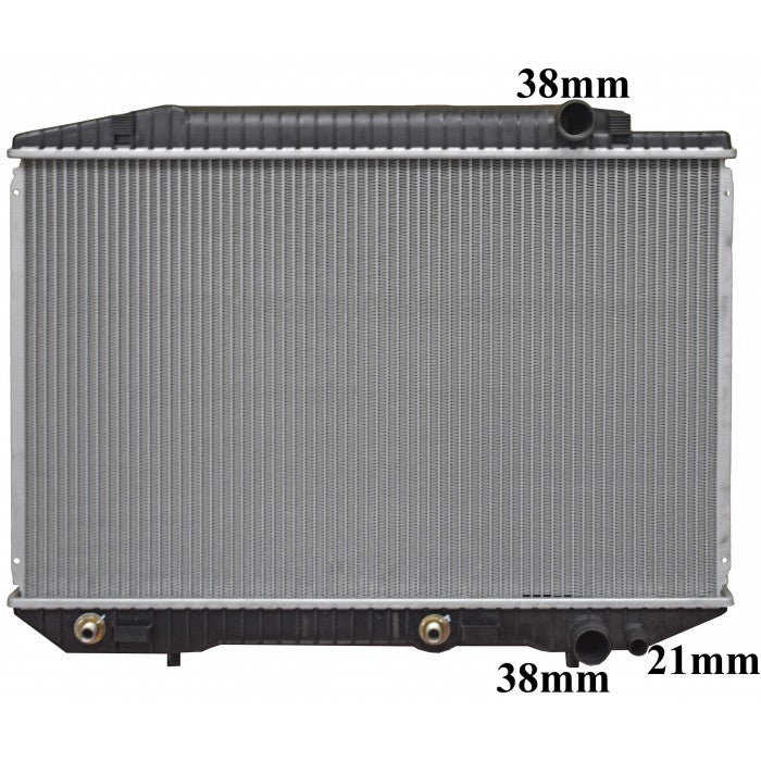 RADIATOR - Mercedes W126 300/380/420/560 '81-92