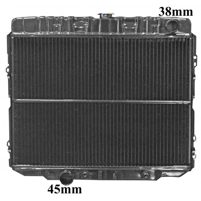 Radiator Assembly - BC To Suit Ford GT Core: 441x614x3R * Clevela - NC203A