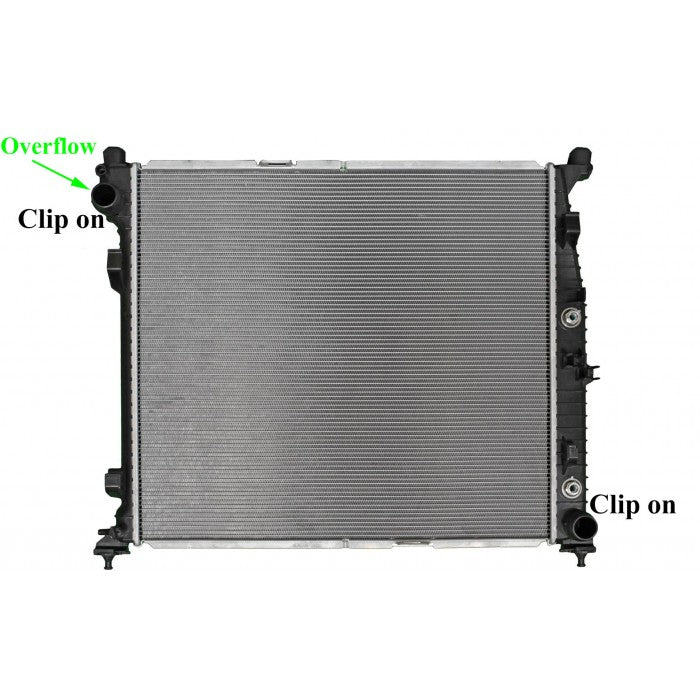 RADIATOR - Mercedes Benz W166 GLE Class & GLE63 AMG '15- & W166 ML Class & ML63 AMG '11- & X166 GL500 '13- & X166 GL63 / GLS63 AMG