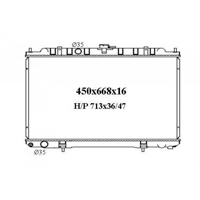RADIATORS - Nissan X-Trail T30 '01-07 2.5ltr 4cyl