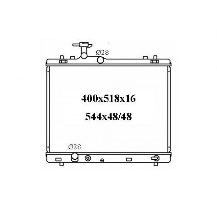 RADIATOR - Suzuki Swift FZ '11-
