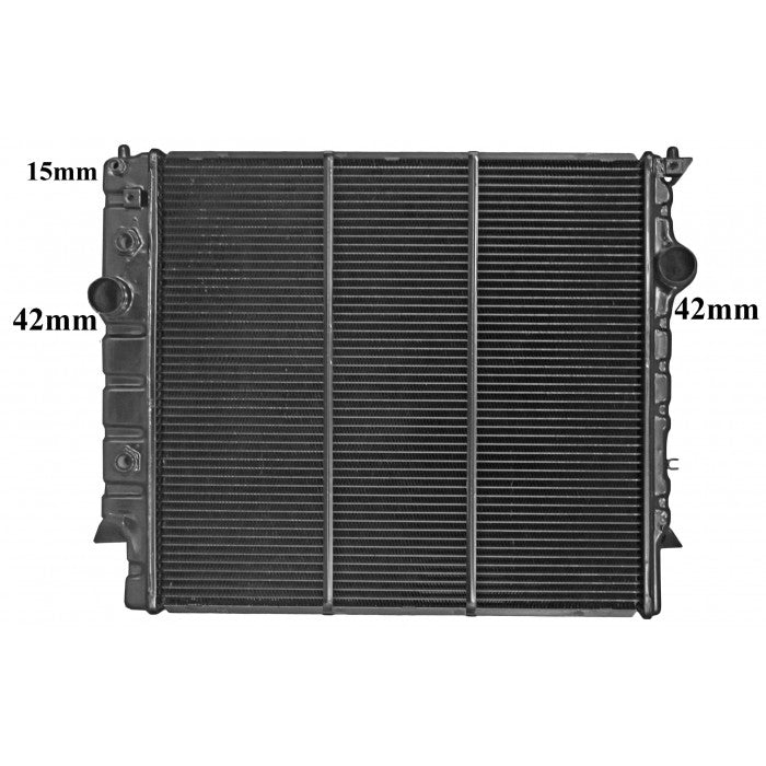 Radiator Assembly - BC To Suit Jaguar XJ8 '98-06 3.2ltr V8 Core: 570x520x3R - NC807A