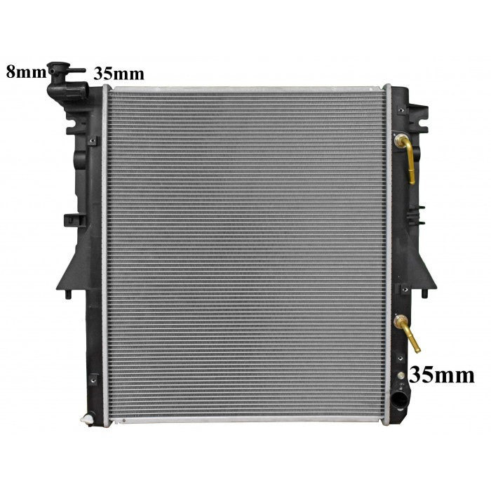 RADIATOR - Mitsubishi Pajero Sport QE '15- 2.4ltr 4cyl Turbo Diesel & Mitsubishi Triton MQ '15- 2.4ltr 4cyl Turbo Diesel