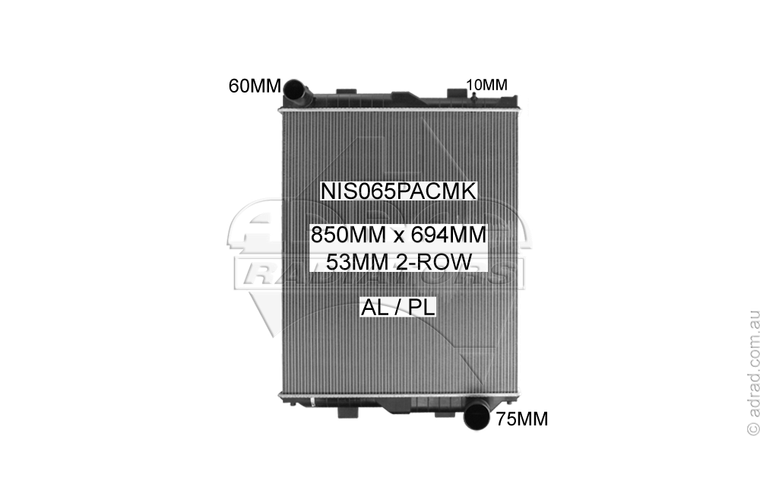 NIS065PACMK radiator