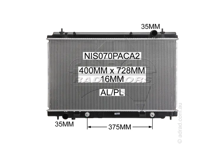 RADIATOR - Nissan 350Z Z33 '02-09 3.5ltr V6