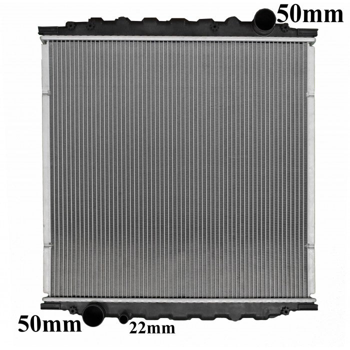 Radiator Assembly - To Suit Man Bus M2000L '00- Core: 594x614x58 H/P - TA055