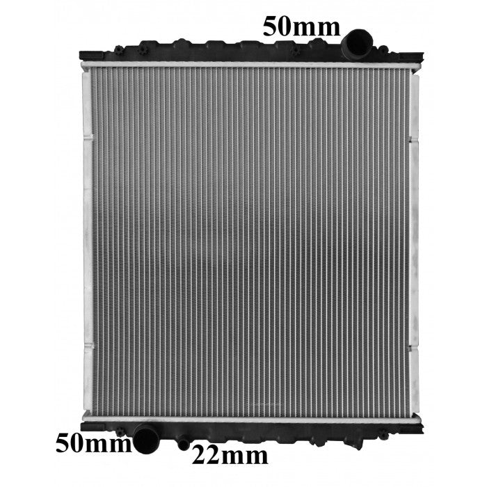 Radiator Assembly - To Suit Man L2000 / LE '93- Core: 705x618x48 H/P 6 - TA096