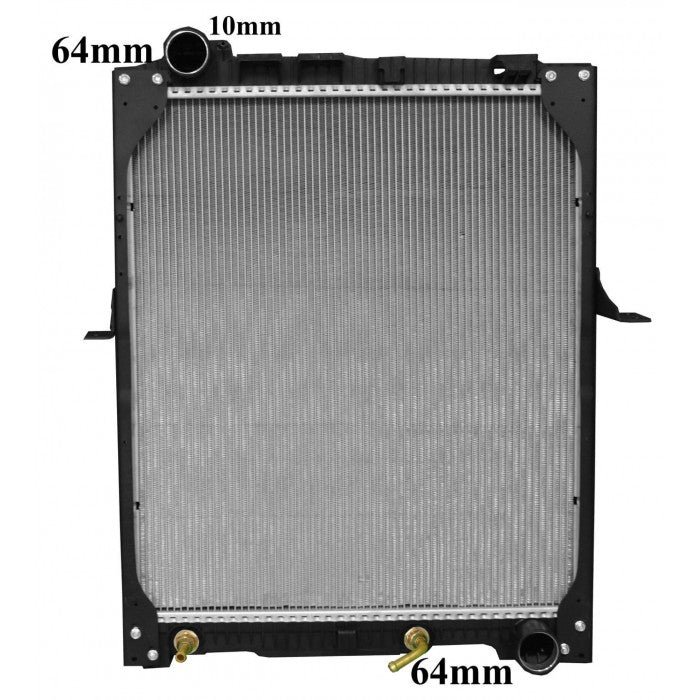 Radiator Assembly - W/Frame To Suit Mercedes NG90 16-26TONS Core: 732x64 - TA107A