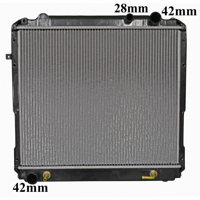 Radiator Assembly - W/Frame To Suit Hino Dutro XZB50 '05- Core: 490x578x48 H/ - TA140A